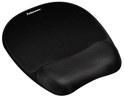 Fellowes 9176501 Mouse Pad/Wrist Rest, Memory Foam