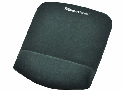 Fellowes 9252201: Plush Touch Mouse Pad/Wrist Rest