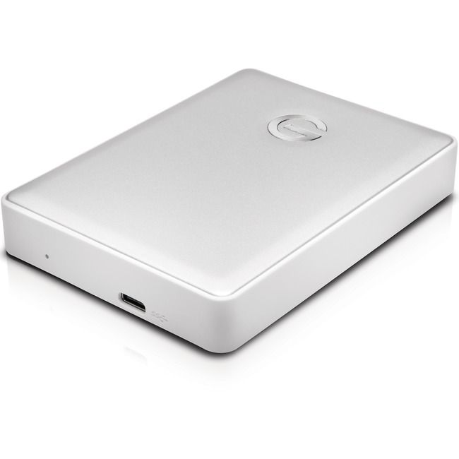 G-Technology, G-Drive, 4TB, USB-C, v2, Mobile, Silver from Am-Dig