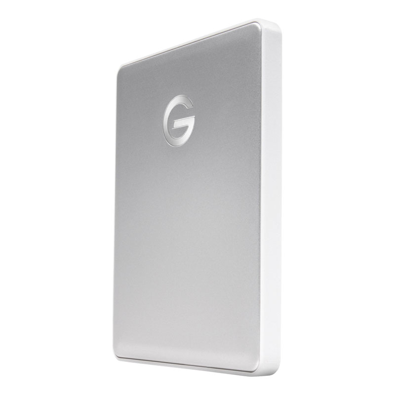 G-Technology G-Drive 2TB USB-C v2 Mobile Silver from Am-Dig