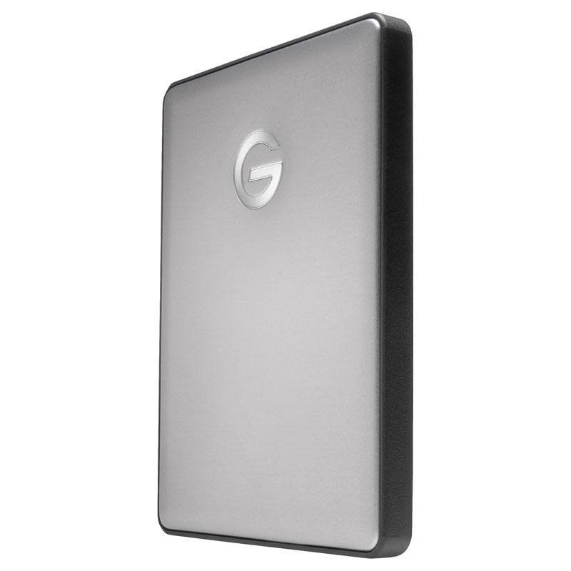 G-Technology, G-Drive, 2TB, USB-C, v2, Mobile, Space Gray from Am-Dig
