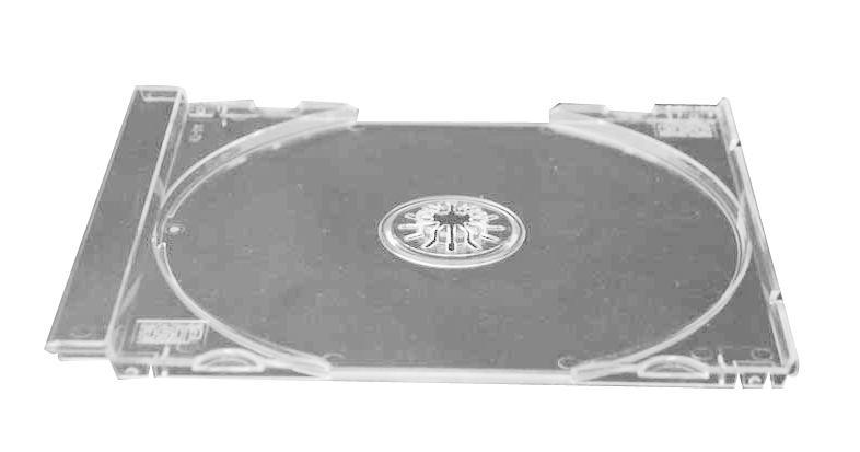 CD Tray Part- Clear Single (Not a Complete Case) from Am-Dig