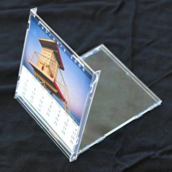 CD Jewel Calendar Case - Clear from Am-Dig