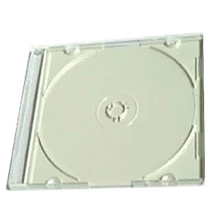 CD Jewel Case - MaxiSlim 5.2mm White Single from Am-Dig