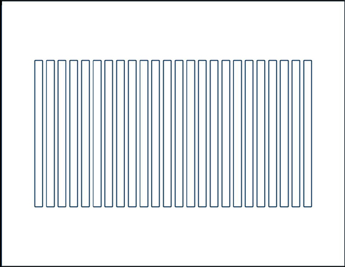 Klone 20300B: 24-UP White CD Case Spines from Am-Dig