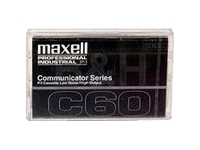 Maxell COM60 Cassette Type I Normal Bias 60 min Communi