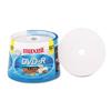 Maxell DVD-R, 4.7GB, 16x, Hub Printable, PTC, White Mat