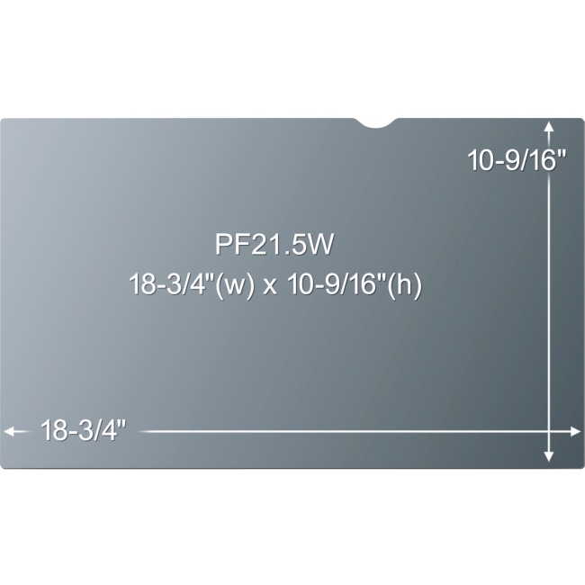 You may also be interested in the 3M Privacy Filters, 18.5 inch, Widescreen, LCD .