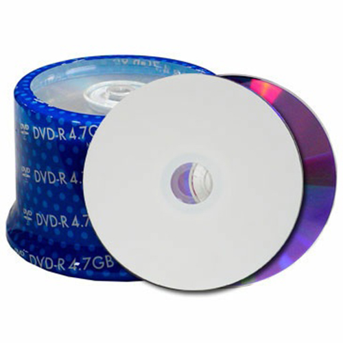 Prodisc / Spin-X 46152603: DVD+R 16x White Inkjet from Am-Dig