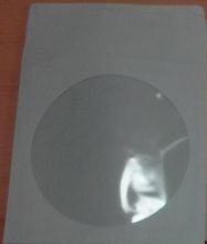 CD/DVD Sleeve - Grey Paper with Flap & Window from Am-Dig