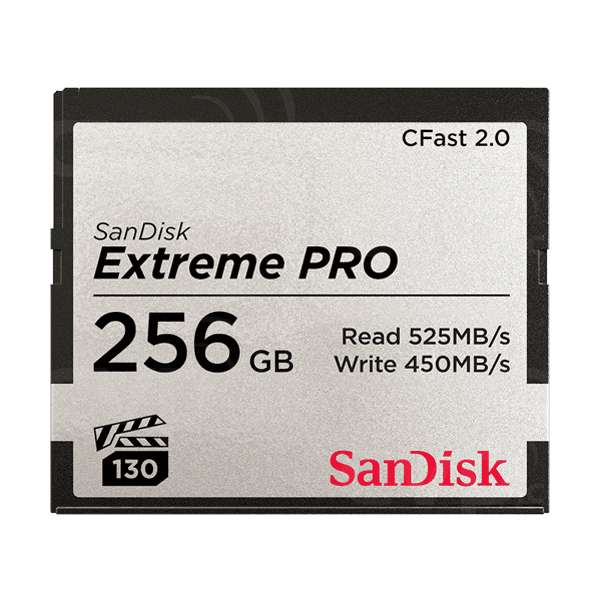 SanDisk SDCFSP-256G-A46D Extreme Pro CFast 2.0 256GB Full HD 4K Video Recording from Am-Dig
