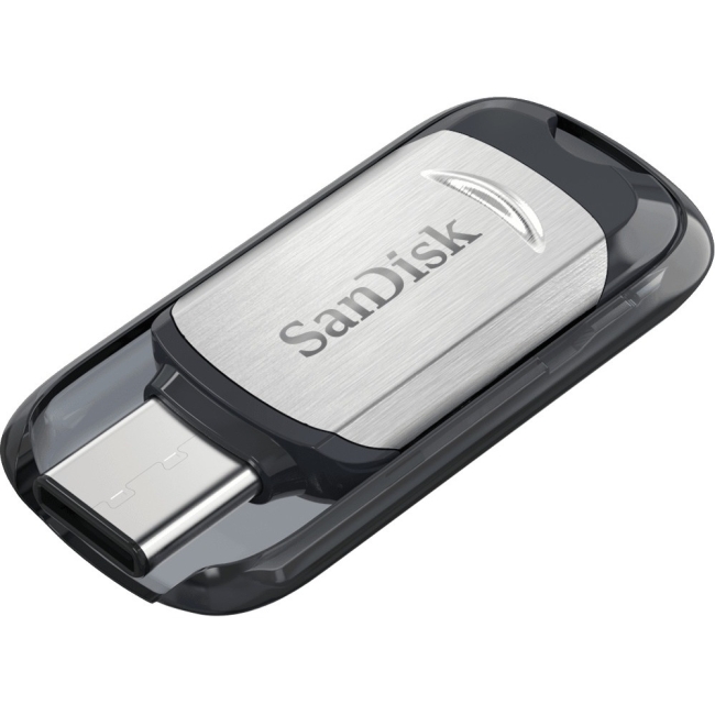 SanDisk SDCZ450-016G-A46 Ultra USB Type C 16GB USB 3.1 Black from Am-Dig