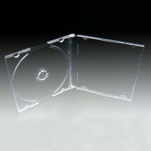 Linberg CD/DVD Empty Clear Slim Case from Am-Dig