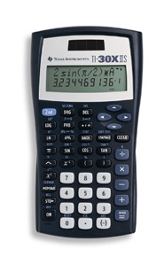 Texas Instruments TI-30X-IIS Dual Power Scientific Calculator Black from Am-Dig