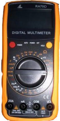 Victor RA70D 3 5/6 Digital Multimeter w/ Auto ID from Am-Dig