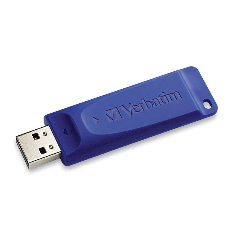 Verbatim 97275 USB 16GB Blue Flash Drive from Am-Dig