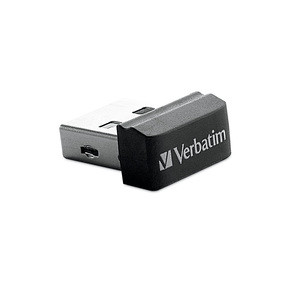 Verbatim 98365 Store n Stay Nano 64GB Black USB from Am-Dig