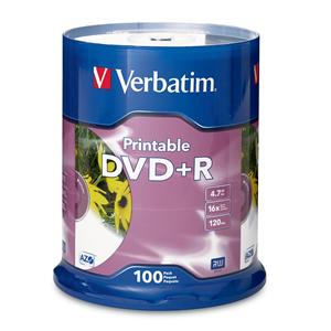 You may also be interested in the Verbatim 95102 AZO DVD-R 4.7GB 16x-100pk Spindle.