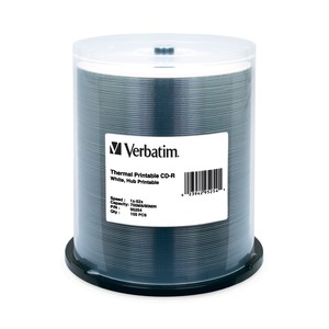 You may also be interested in the Verbatim 95252 CD-R 700MB 52X White IJP 100pk.