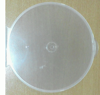 CD Case - Clam Shell - O Shape - Clear Single from Am-Dig