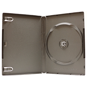 DVD Case - Black Single 14mm 100% Virgin USA Made