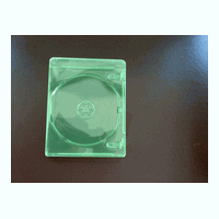 DVD Case - Single Transparent Green 14mm Spine DVD Case - Single Transparent Green 14mm Spine