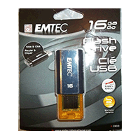 EMTEC EKMMD16GC600: 16GB Flash Drive C600 USB 2.0 EMTEC EKMMD16GC600: 16GB Flash Drive C600 USB 2.0