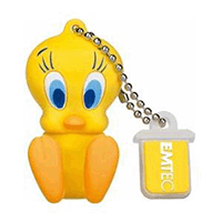 EMTEC EKMMD8GL100: 8GB Tweety Flash Drive EMTEC EKMMD8GL100: 8GB Tweety Flash Drive