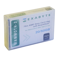 Exabyte 00572 Tape, 8mm Mammoth AME, 2, 75m Exabyte 00572 Tape, 8mm Mammoth AME, 2, 75m