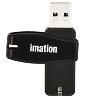 Imation 277940: Swivel Flash Drive, USB 2.0, 64GB Imation 277940: Swivel Flash Drive, USB 2.0, 64GB
