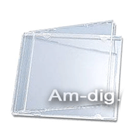 CD Jewel Case - Clear Shell Only (No Tray)