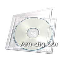 CD Jewel Case - Clear Single 10mm Assembled