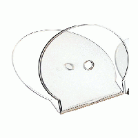 You may also be interested in the CD Case - Clam Shell Clear Single w/ Binder Holes.