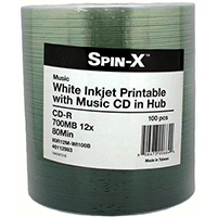 Prodisc / Spin-X 46112983 Digital Audio CDR Inkjet