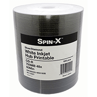 Prodisc / Spin-X 46113327: CD-R 48x Inkjet Print