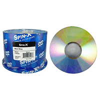 Prodisc / Spin-X 46153129: DVD-R 8x Silver Shiny