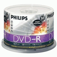 You may also be interested in the Philips DM4O6B00M/17 DVD-R 16x Silver Inkjet Print.