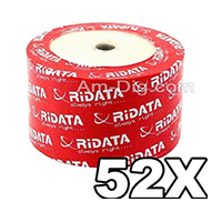 Ridata/Ritek 80min/700mb Thermal White CD-R