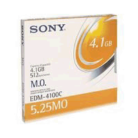 Sony EDM4100B: 5.25inch RW Optical 4.1GB 512B/S Sony EDM4100B: 5.25inch RW Optical 4.1GB 512B/S
