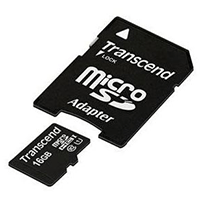 Transcend 16GB Premium MicroSD with Adapter Transcend 16GB Premium MicroSD with Adapter