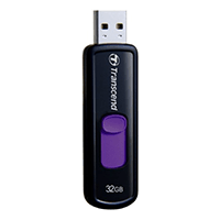 Transcend JetFlash 500, 32GB, USB 2.0 - Purple Transcend JetFlash 500, 32GB, USB 2.0 - Purple