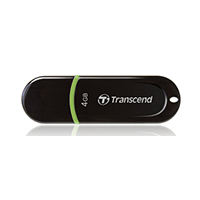Transcend Black/Green JetFlash 300, 4GB, USB 2.0 Transcend Black/Green JetFlash 300, 4GB, USB 2.0