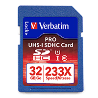 Verbatim 44032: SDHC Memory Card, Class 10, 32GB Verbatim 44032: SDHC Memory Card, Class 10, 32GB