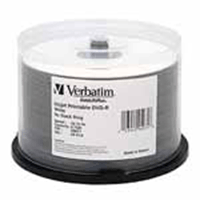 Verbatim 94904: CD-R 80min 52x White InkJet 50pk Verbatim 94904: CD-R 80min 52x White InkJet 50pk