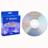 Verbatim 95166: DVD+R Dual Layer 8.5GB 2.4x - 6x